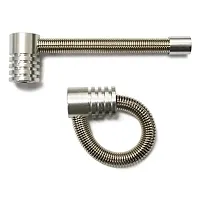 Metier 4.4-Inch Flexible Stealth Metal Tobacco Smoking Spring Pipe-1 Pc (Flexible Spring Pipe)-thumb3