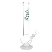 Metier Bongs 12 Inch Glass Tree Print Smoking Pipe Hookah Bong (30 cm, Clear).-thumb2