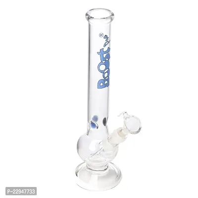 Metier 12-inch Glass Single Bulb Blue Boost Pro Print Water Bong (31 cm, Clear)-thumb4