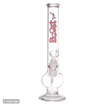 Metier Bongs 13 inch Glass Boost Pro Smoking Hookah Bong with Shooter Pipe (33 cm, Clear)-thumb3