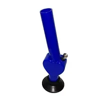 METIER Heart Shape Acrylic Water pipe Bong (12 Inch, Blue)-thumb1