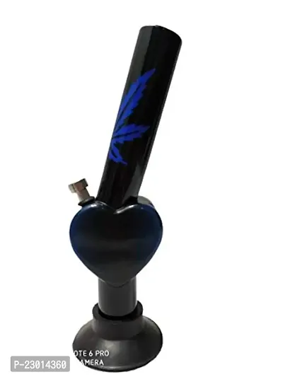 Metier 12 Inch Heart Shape Acrylic Water pipe Bong