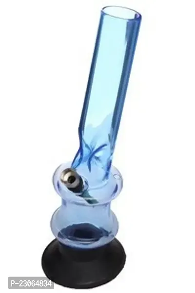 Metier 12 Inch Acrylic Ice Water pipe Bong (30 cm, Transparent Sky Blue)