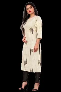 Stylish Khaki Crepe Kurta For Women-thumb3