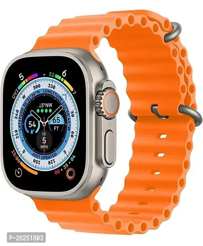 Smart Watch Men Two Watch NFC Door Unlock Smartwatch Bluetooth Call Wireless Charge Fitness Bracelet -Orange-thumb0