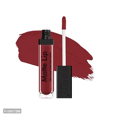 Beauty Ultra Smooth Matte Liquid Lipstick - Deep Red 6Ml-thumb0