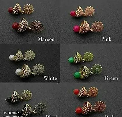 6 pcs MINI JHUMKI-thumb0