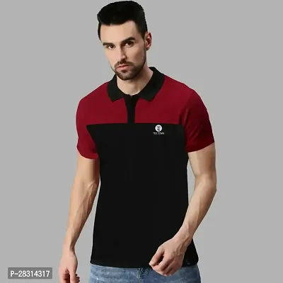Stylish Cotton T-Shirt For Men-thumb0