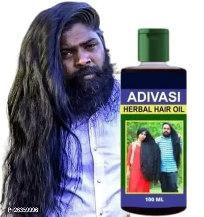 Adivasi hair oil original | Adivasi herbal hair oil for hair growth | Hair Fall Control For women and men |100 ml-thumb0