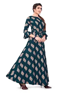 Hiva Trendz Women's Anarkali Maxi Gown(Gw_199_Multi Color)-thumb2