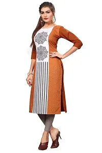 HIVA Trendz Women straight Crepe kurta_173(Multicolor)-thumb3