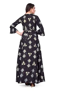 Hiva Trendz Women's Anarkali Maxi Gown(Gw_194_Coffee Brown Color)-thumb1