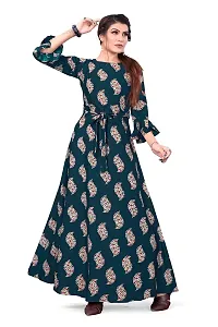 Hiva Trendz Women's Anarkali Maxi Gown(Gw_199_Multi Color)-thumb4