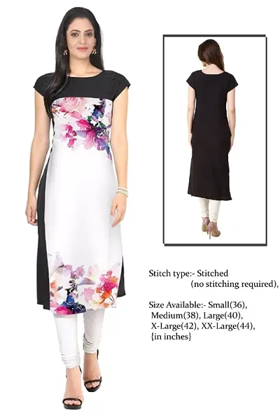 Stylish Crepe Kurtas For Women