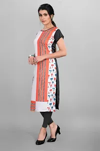 Womens Ethnic American Crepe Straight Kurti-thumb3