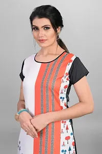 Womens Ethnic American Crepe Straight Kurti-thumb4