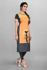 Womens Ethnic American Crepe Straight Kurti-thumb2