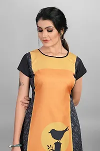 Womens Ethnic American Crepe Straight Kurti-thumb4