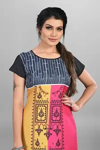 Womens Ethnic American Crepe Straight Kurti-thumb4