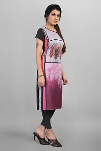 Womens Ethnic American Crepe Straight Kurti-thumb2