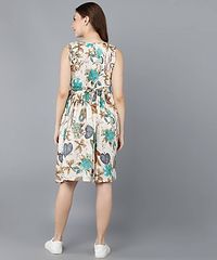Classic Crepe Printed Dresses for Women-thumb1