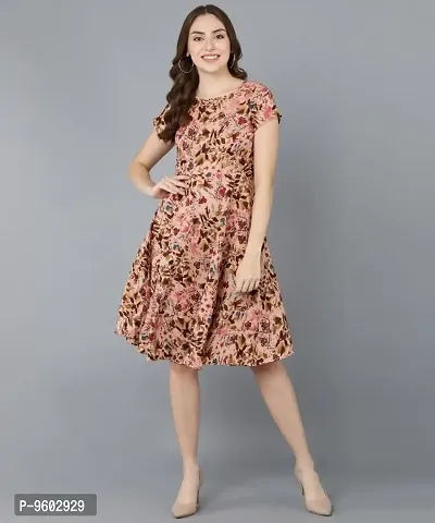 Womens Western Wear Fit and Flare Skater Dresses-thumb0