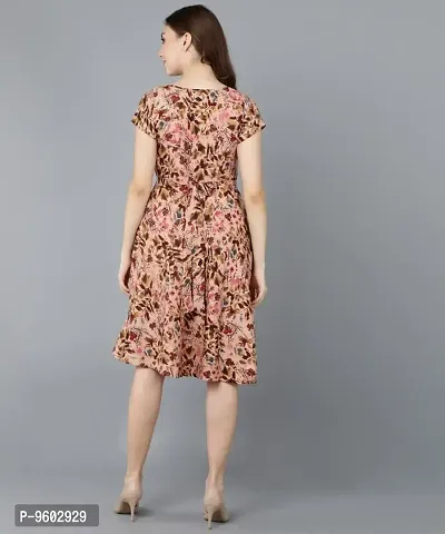 Womens Western Wear Fit and Flare Skater Dresses-thumb2
