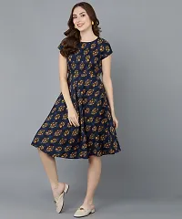 Womens Western Wear Fit and Falre Skater Dress-thumb4