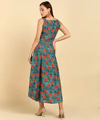 Classic Crepe Printed Dresses for Women-thumb4