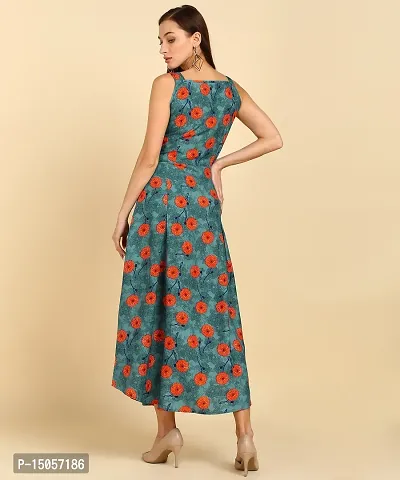 Classic Crepe Printed Dresses for Women-thumb5