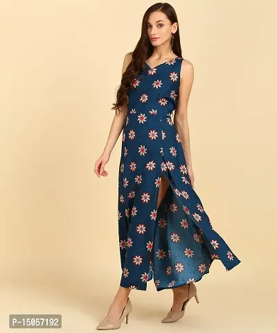 Classic Crepe Printed Dresses for Women-thumb5