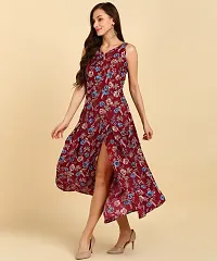 Classic Crepe Printed Dresses for Women-thumb1