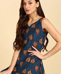 Classic Crepe Printed Dresses for Women-thumb4