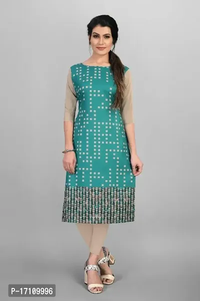 Womens Regular Fit Aline Kurti