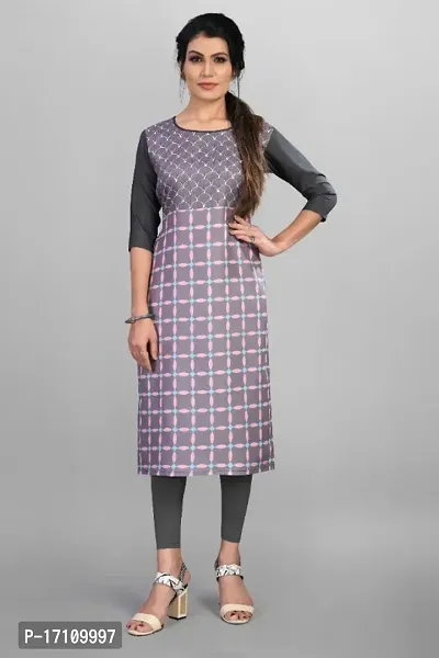 Womens Regular Fit Aline Kurti-thumb0