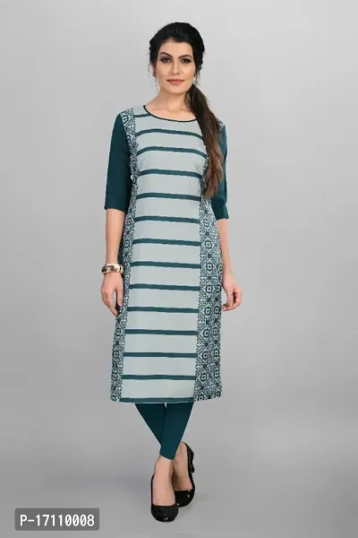 Womens Regular Fit Aline Kurti