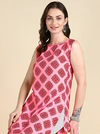 Womens Sleeveless Crepe Printed Kurta Pack Of 2-thumb1