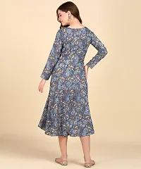 Beautiful Cotton Printed Dress For Women-thumb3