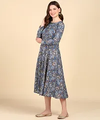 Beautiful Cotton Printed Dress For Women-thumb2