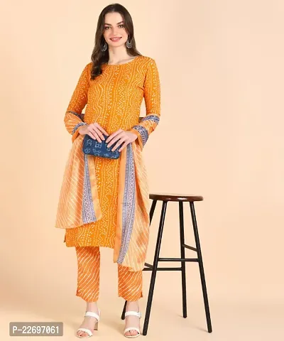 Hiva trendz Women Kurta, Pyjama  Dupatta Set