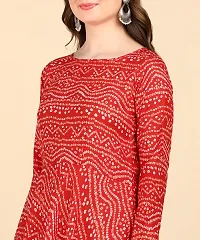 WomenS Printed Cotton Blend Anarkali Kurta-thumb1