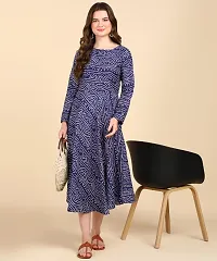 WomenS Printed Cotton Blend Anarkali Kurta-thumb3