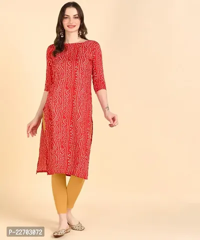 Womens Printed Cotton Kurti