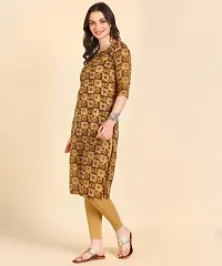 Classic Cotton Blend Printed Kurtis for Women's-thumb2