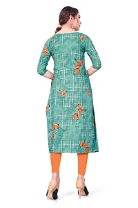 Womens Crepe Straight Cut Kurti ( Combo Pack Of 4 Pcs )-thumb3