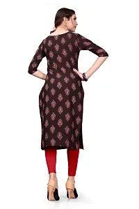 Womens Crepe Straight Cut Kurti ( Combo Pack Of 4 Pcs )-thumb3