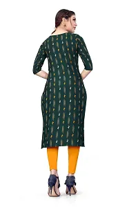 Womens Crepe Straight Cut Kurti ( Combo Pack Of 4 Pcs )-thumb1