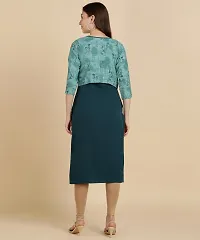 Stylish Crepe Kurtas For Women-thumb2