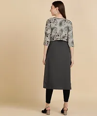 Stylish Crepe Kurtas For Women-thumb2