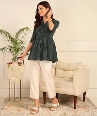 Trendy Beautiful Cotton Tunics Top (Combo Pack Of 2 Pcs)-thumb2